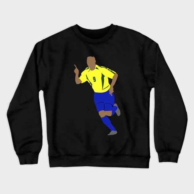 Ronaldo Luis Nazario de Lima Crewneck Sweatshirt by CulturedVisuals